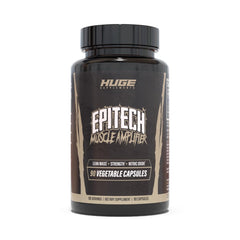 Huge Supplements Epitech Epicatechin bottle front for potential muscle support