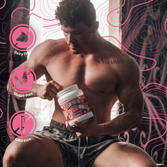 Huge Supplements vegan protein marshmallow madness gluten-free and dairy-free formula