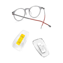 Pack contents: 1 pair nose pads, 2 screws, and screwdriver
