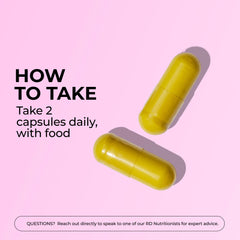 Chart illustrating 1,200 mg berberine per serving