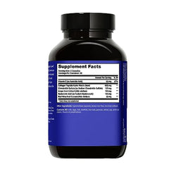 Front view of HUM Collagen Love Skin bottle