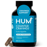 Hum Counter Cravings bottle front view for daily routine support.
