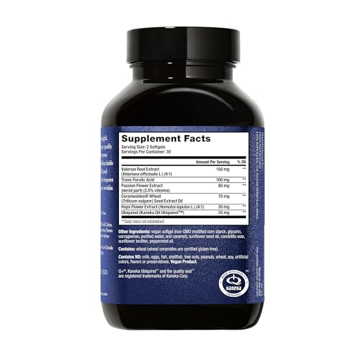 Back label of HUM Mighty Night bottle