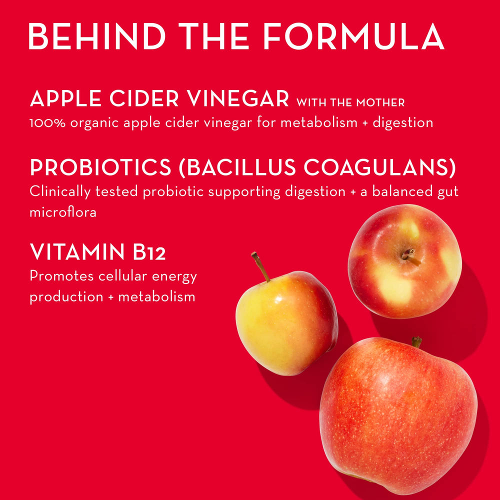 HUM Pro apple cider gummies pour demonstrated for on-the-go wellness.