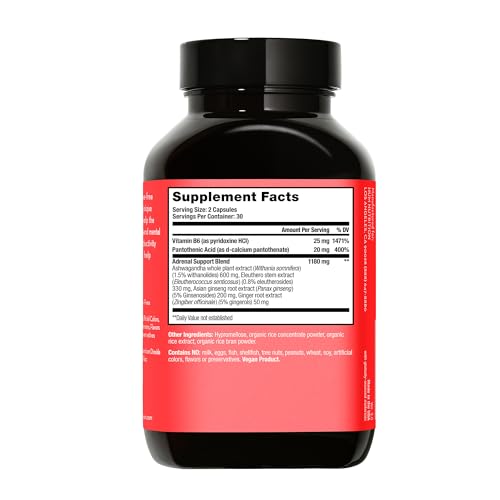 Eleuthero and licorice root with B vitamin blend