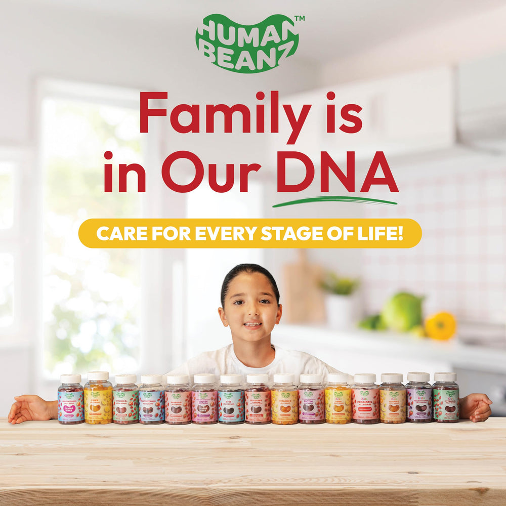 Human Beanz consumer enjoying jelly beans during activities highlights versatile usage.