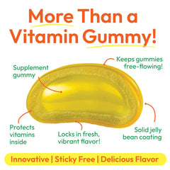 Chewy jelly bean gummy texture