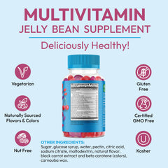 Back of the bottle with supplement facts