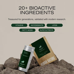 HUMAN NATURE Jump Start ingredients image highlights omega-3 and CLA for brain support.