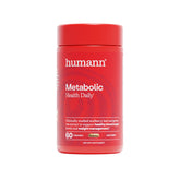 Humann Metabolic Health Daily bottle front for steady energy and glucose balance.