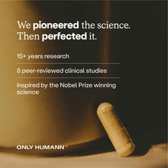 Humann Metabolic Health Daily packaging shot highlighting plant-based non-GMO formula.