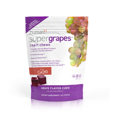 HumanN SuperGrapes Chews grape flavor bottle front