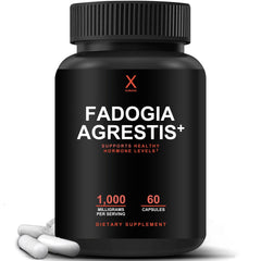 HUMANX bottle showing Fadogia Agrestis, Tongkat Ali and Beta Ecdysterone for performance support