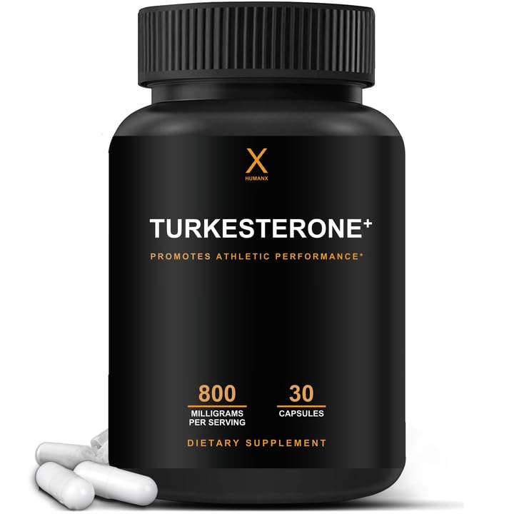 HUMANX Turkesterone+ 800mg bottle front view