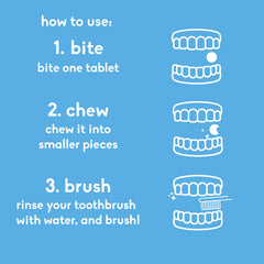 Plastic-free recyclable packaging for Humble toothpaste tablets