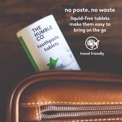 Vegan toothpaste tablets by The Humble Co.