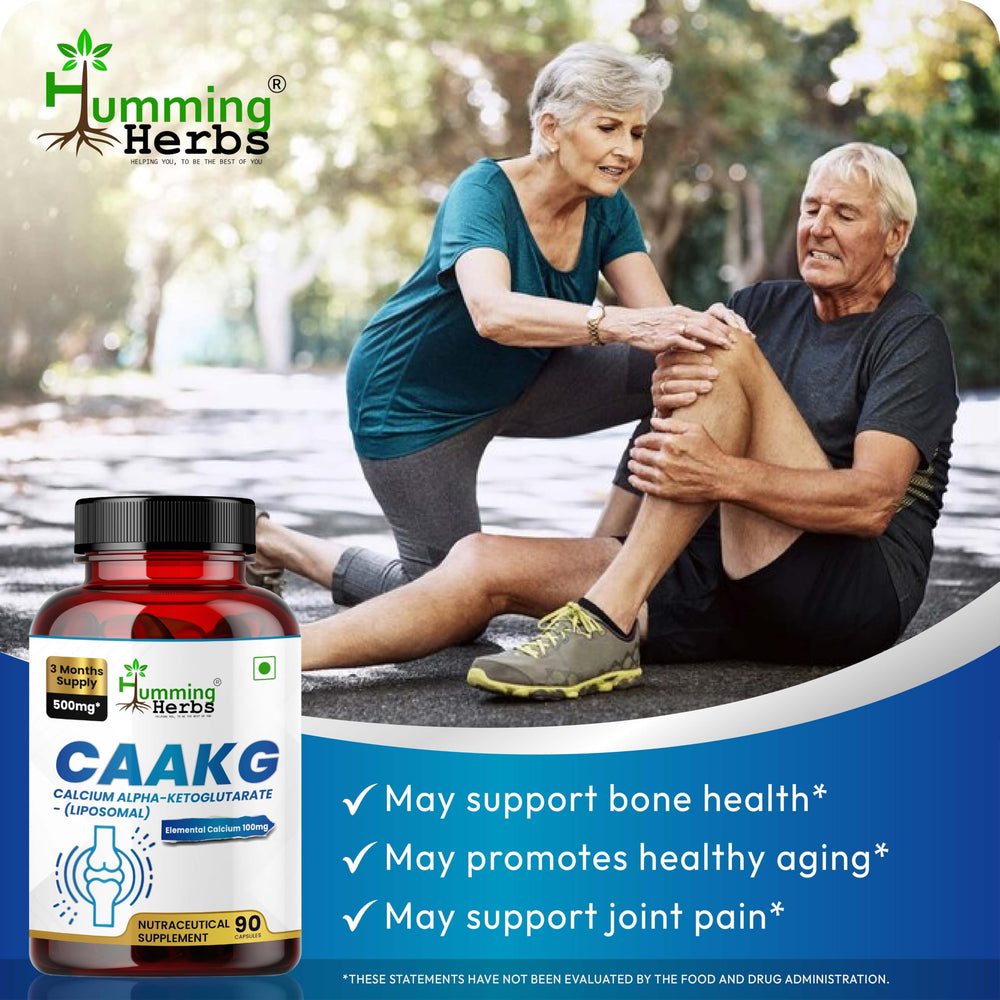 Calcium Alpha-Ketoglutarate capsule close-up