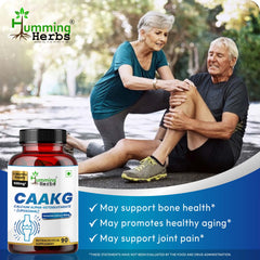 Calcium Alpha-Ketoglutarate capsule close-up