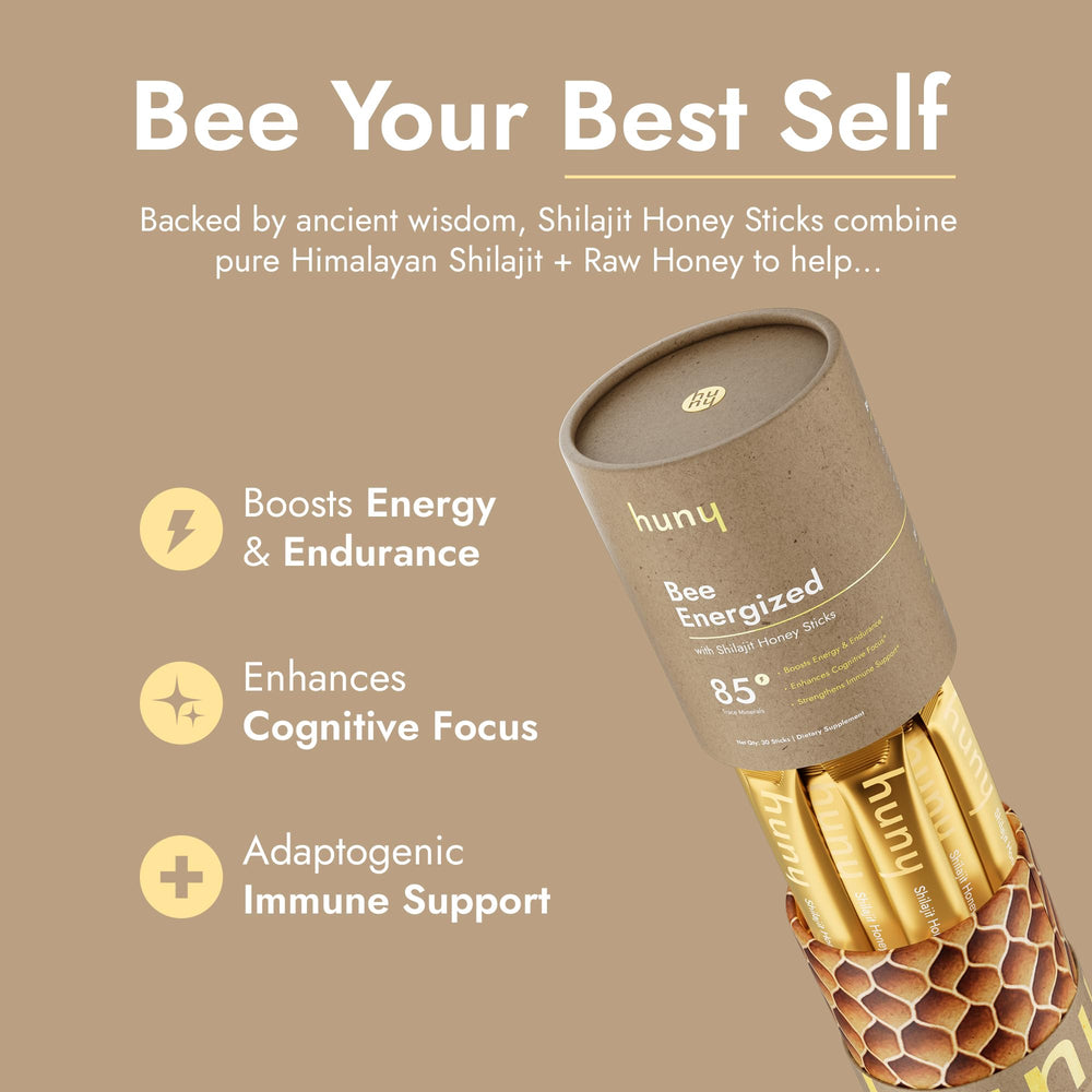 Individual Shilajit Honey Sticks pack
