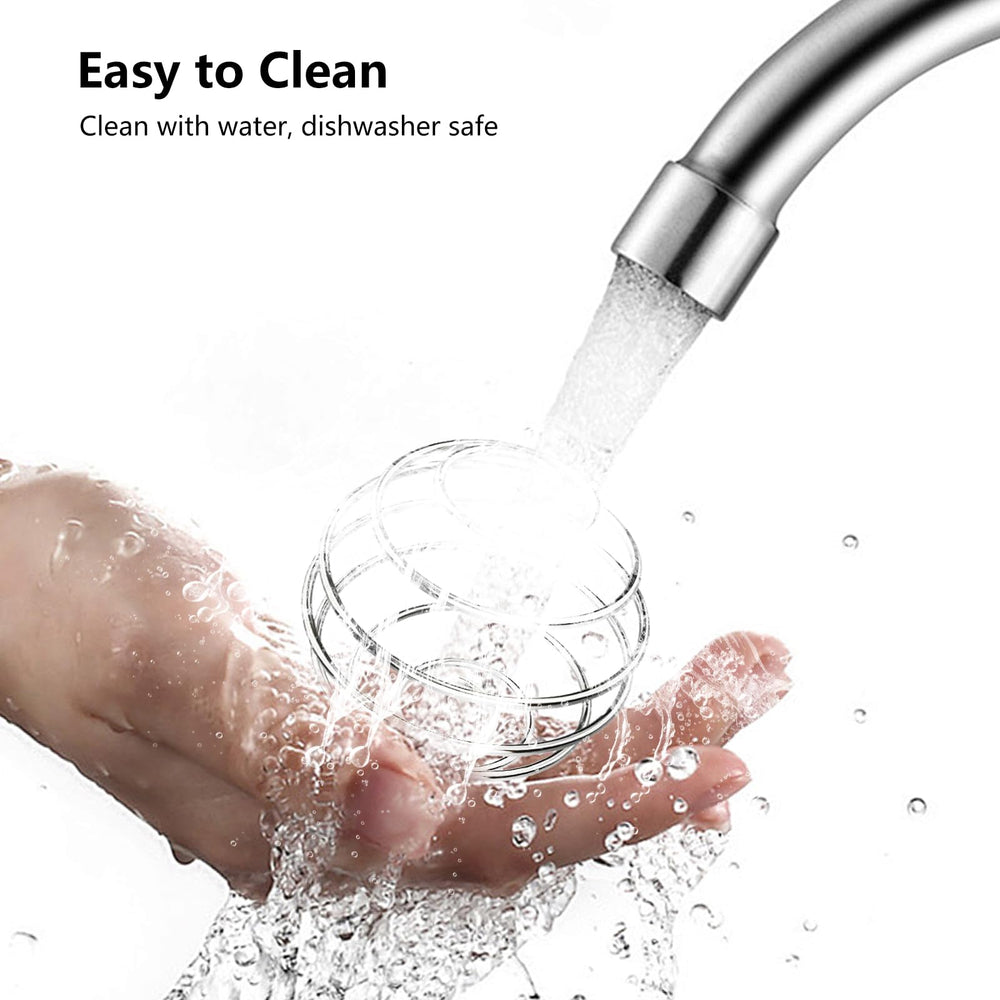 Dishwasher-safe shaker ball for easy cleaning