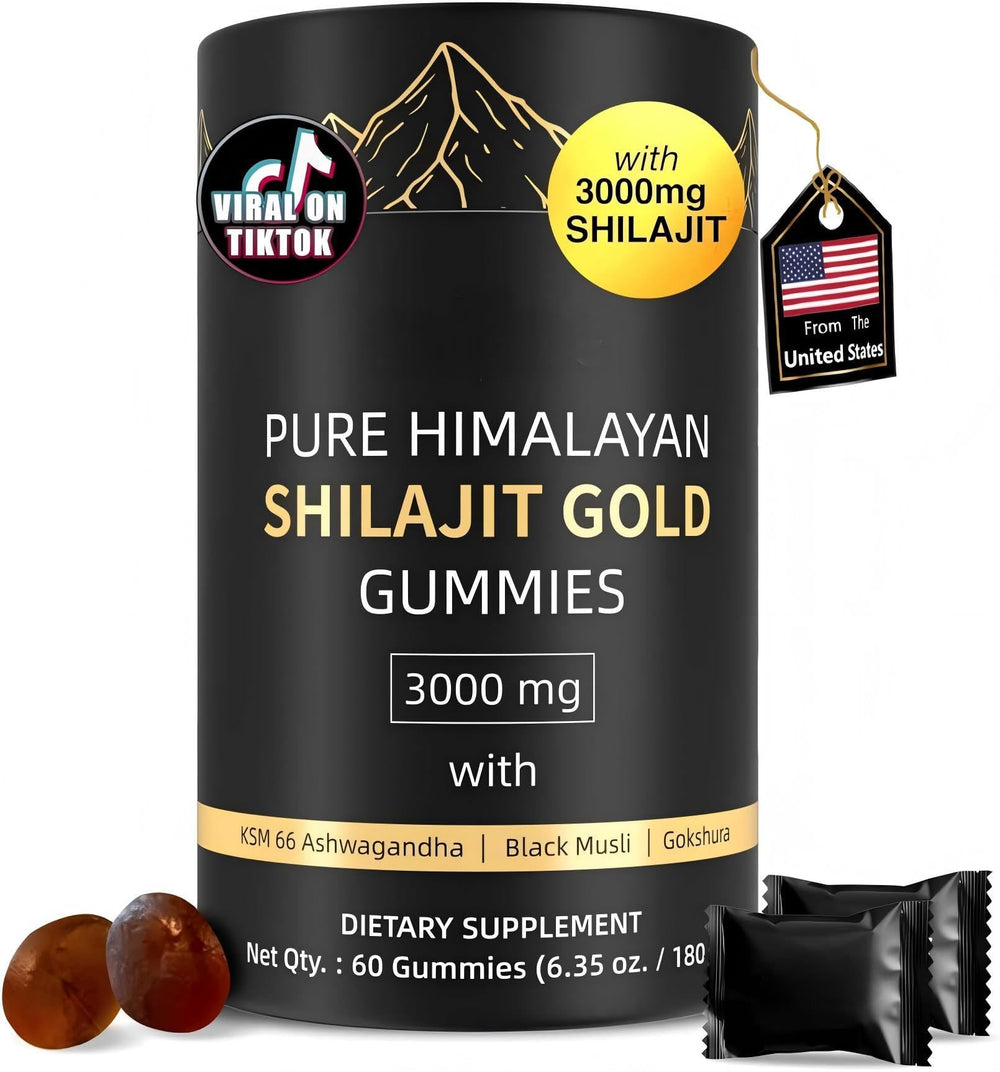 HWAXIGO 3000mg Himalayan Shilajit Gummies bottle
