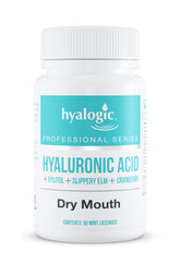 Hyalogic Dry Mouth Mints package label