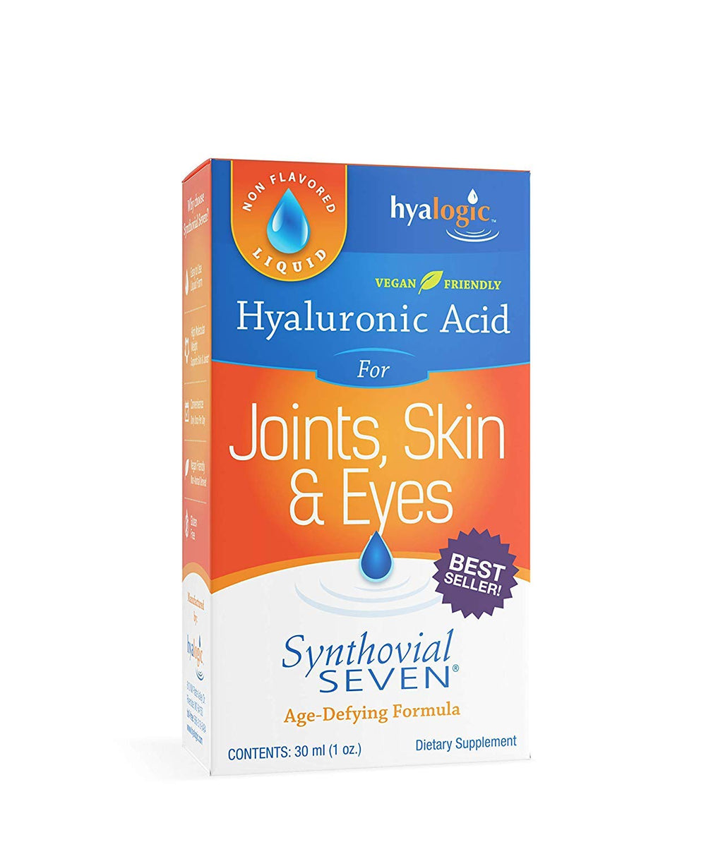 Label on Hyalogic Synthovial Seven 1 oz 2-pack bottle