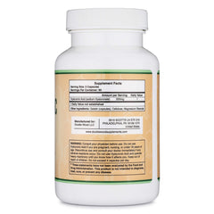 180-capsule bottle displaying 90 servings per bottle