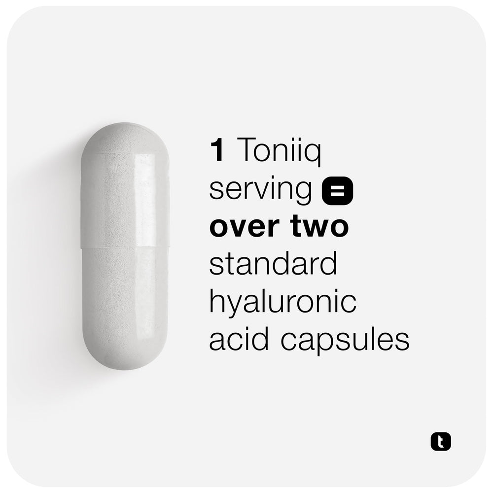 Vitamin C added to hyaluronic acid supplement for improved bioavailability
