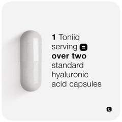 Vitamin C added to hyaluronic acid supplement for improved bioavailability