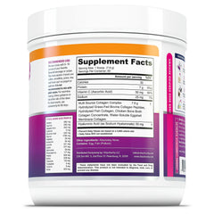 Vitamin C and Hyaluronic Acid added to collagen powder