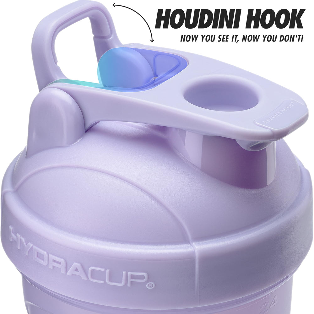 Hydra Cup ProFlow BarbellBlender dual-mixer delivers smoother shakes.