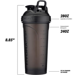 Hydra Cup ProFlow ice blocker shield enhances shake texture.