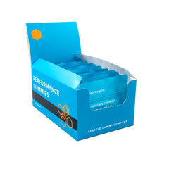 Athletic hydration scene featuring HydraFuel gummies