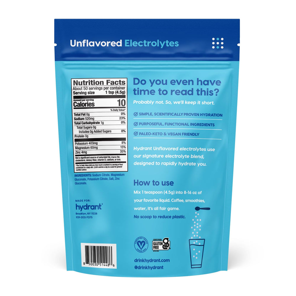 HYDRANT hydration powder scoop for precise, consistent electrolytes