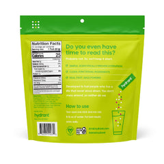 HYDRANT on-the-go-pack shows travel-friendly hydration in a compact packet.