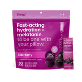 Hydrant Sleep Electrolyte Powder Elderberry flavor single-serve packet