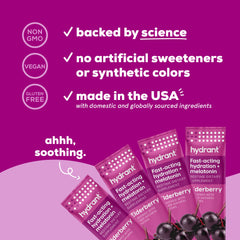 Single Hydrant Sleep stick pack in Elderberry flavor