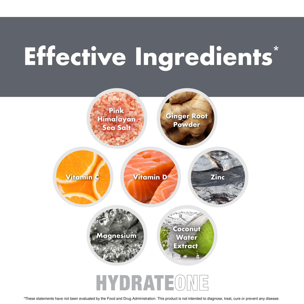 HydrateOne stick packs for on-the-go hydration