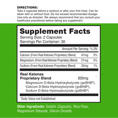 Hydration minerals with BHB rehydration formula