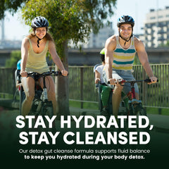 Hydration support during detox and cleansing