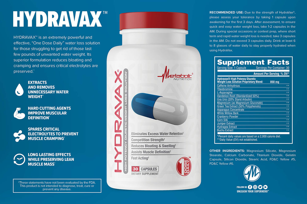 Hydravax cranberry powder showing natural berry-based wellness component