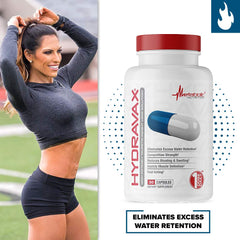 Hydravax soft gel capsules illustrating easy swallowing and rapid action