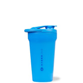 Hydrojug 20 oz noiseless shaker bottle in cobalt color with leakproof lid