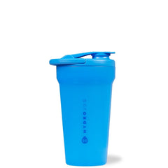 Hydrojug 20 oz noiseless shaker bottle in cobalt color with leakproof lid