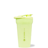 Hydrojug 20 oz noiseless shaker bottle in Honeydew color