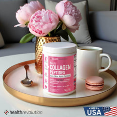 Hydrolyzed collagen peptides powder