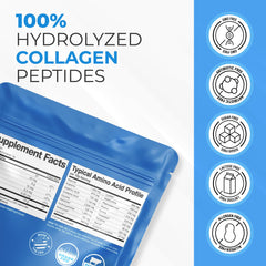 Hydrolyzed collagen peptides for easy absorption