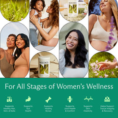 Close-up texture of hydrolyzed collagen powder