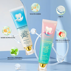 Nighttime vanilla-mint hydroxyapatite enamel repair toothpaste